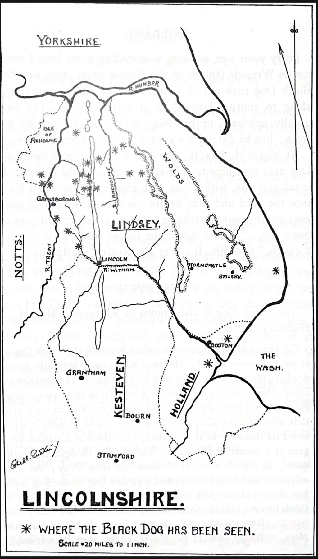 Black Dog (also Black Shuck or Hairy&nbsp;Jack)